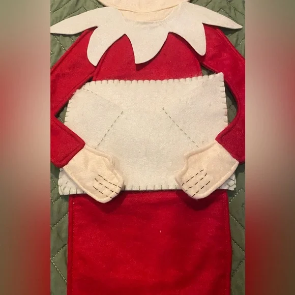 🎅Life Size Pottery Barn Kids Elf on the Shelf Felt Letter/Message Holder-4 ft! - Picture 4 of 12